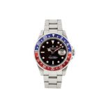 ROLEX GMT MASTER 'PEPSI', RÈF 16710, EN ACIER - Vers 2005