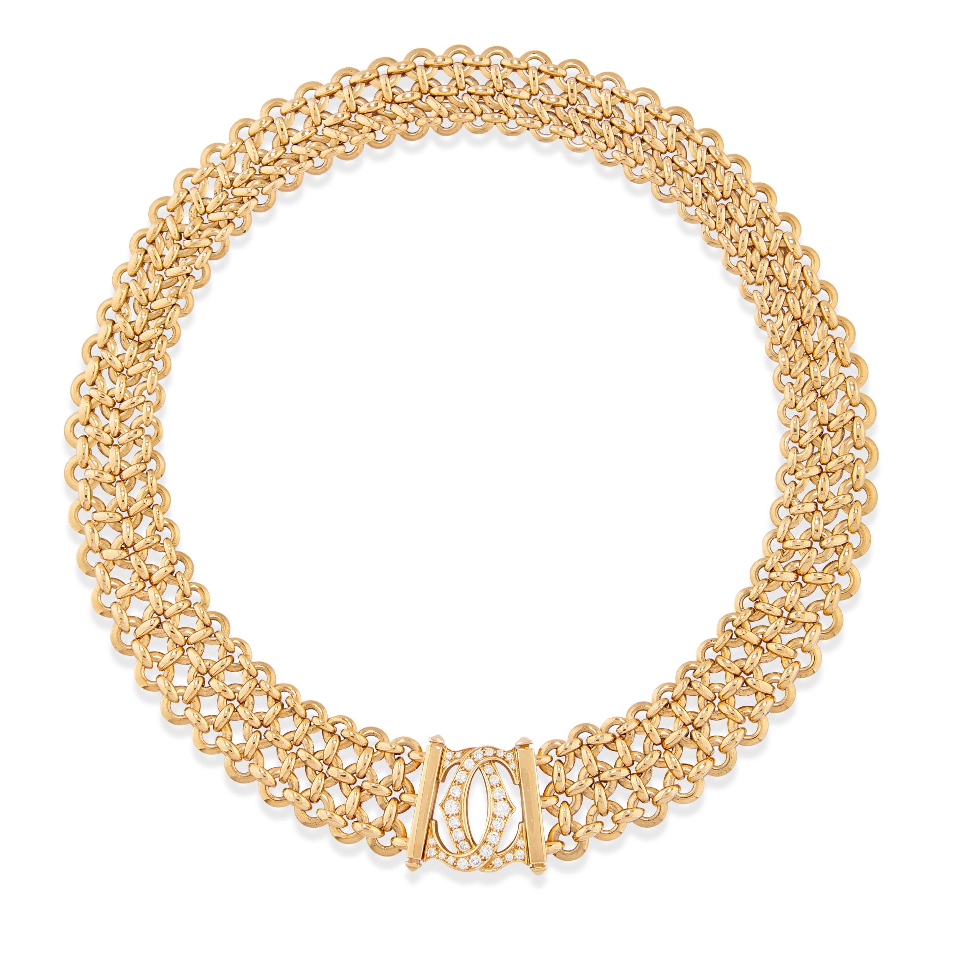 COLLIER EN OR ET DIAMANTS, SIGNÉ CARTIER, COLLECTION PENELOPE