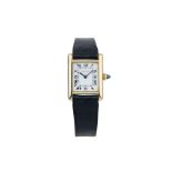 CARTIER TANK, EN OR JAUNE - Vers 1990