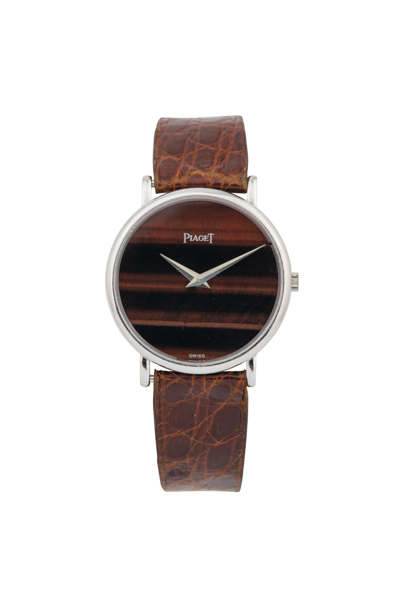 PIAGET OEIL DE TIGRE, EN OR GRIS - Vers 1960