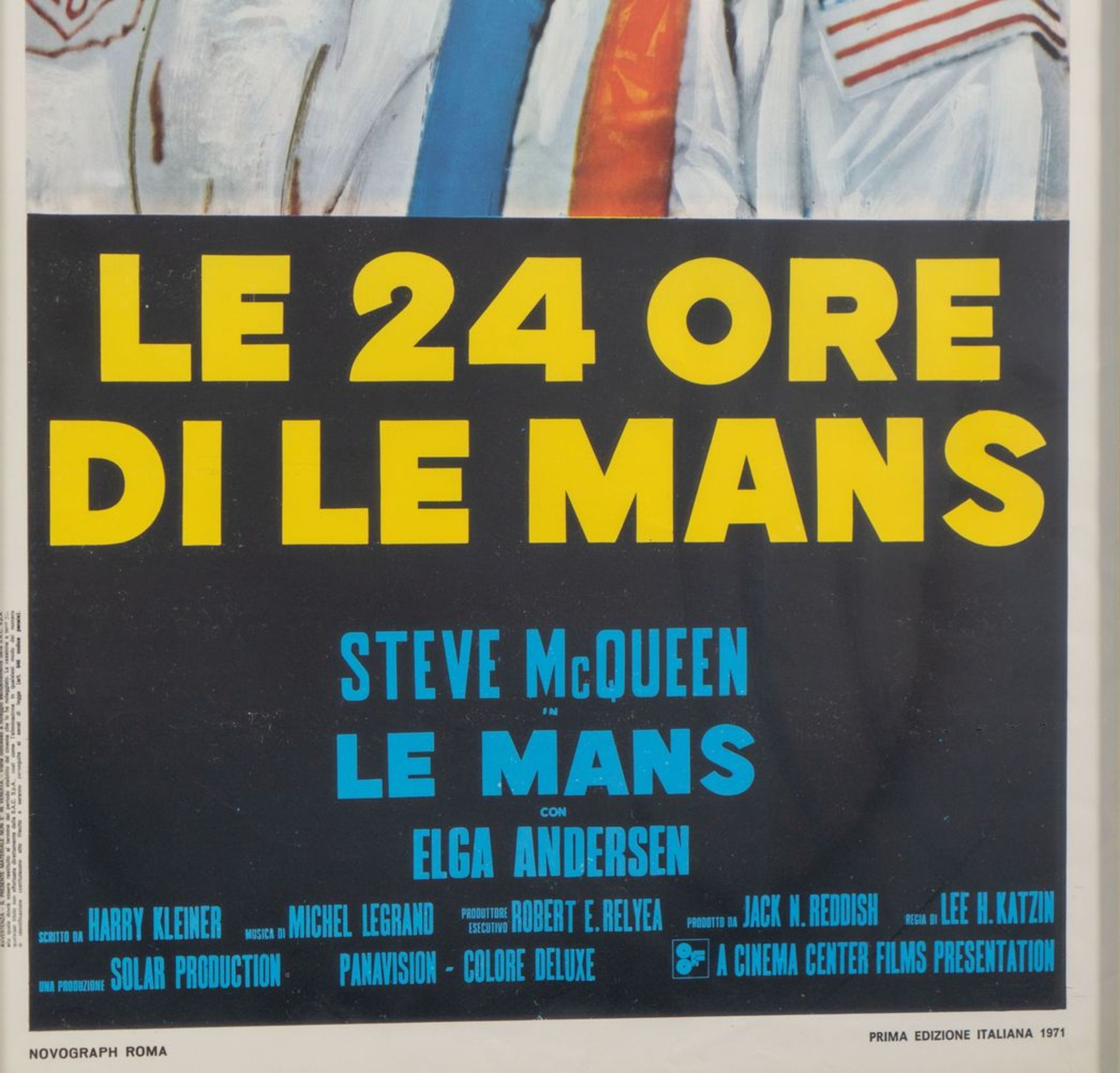 Locandina Film Le Mans			
								
Locandina originale del film â€œLe 24 ore di Le Mansâ€ del 1971, - Bild 2 aus 3