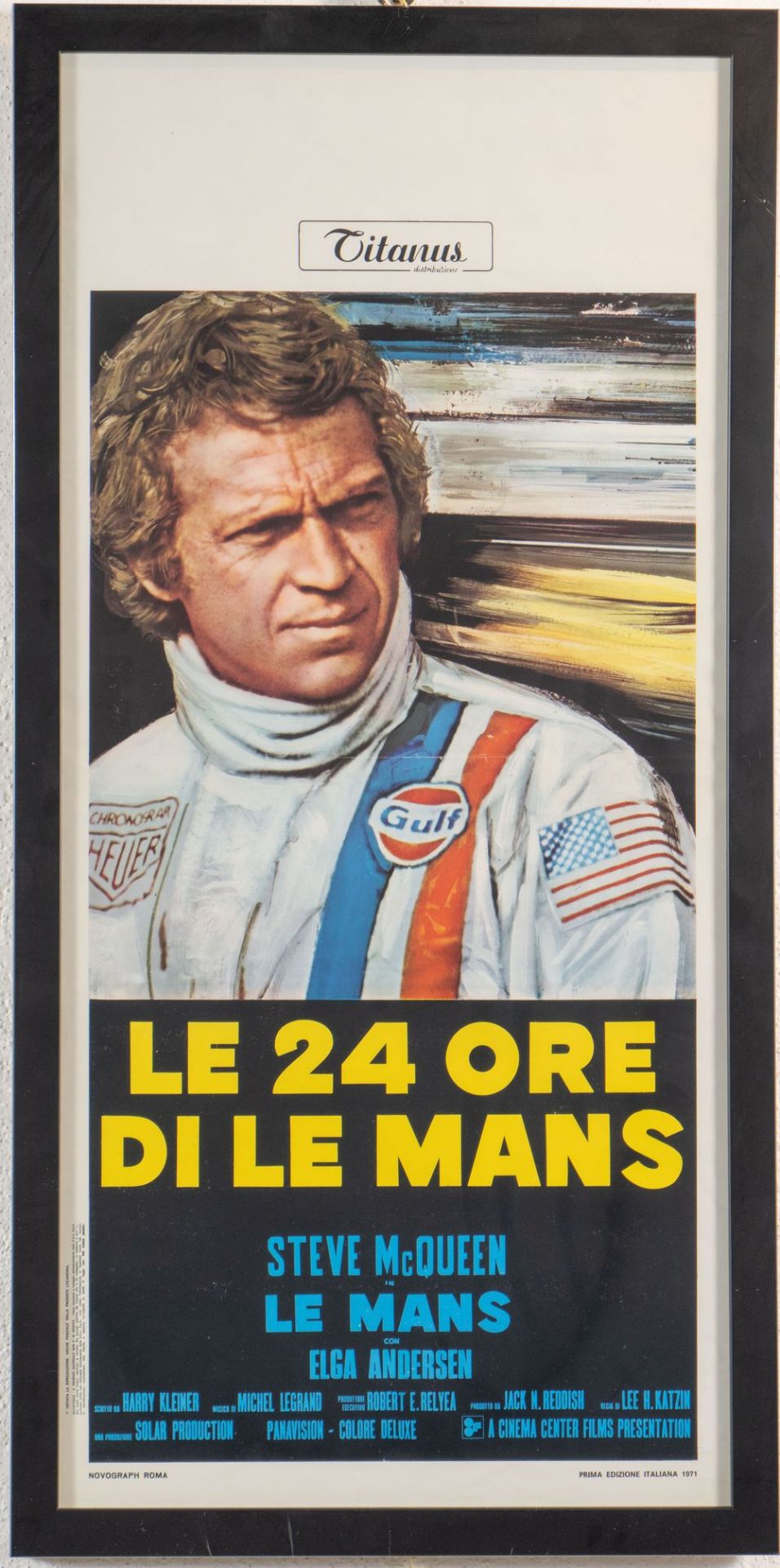 Locandina Film Le Mans			
								
Locandina originale del film â€œLe 24 ore di Le Mansâ€ del 1971,