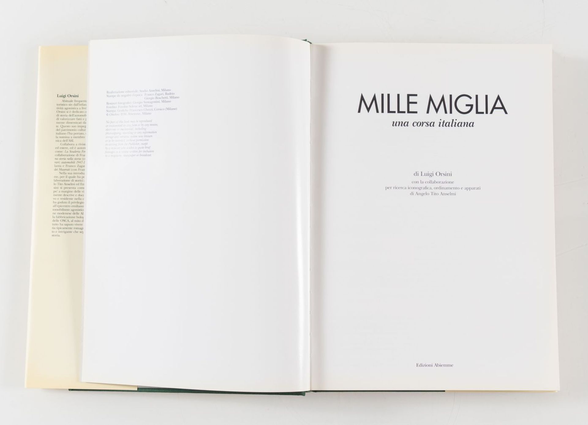Libro Mille Miglia una corsa italiana di Luigi Orsini                                                - Bild 2 aus 5