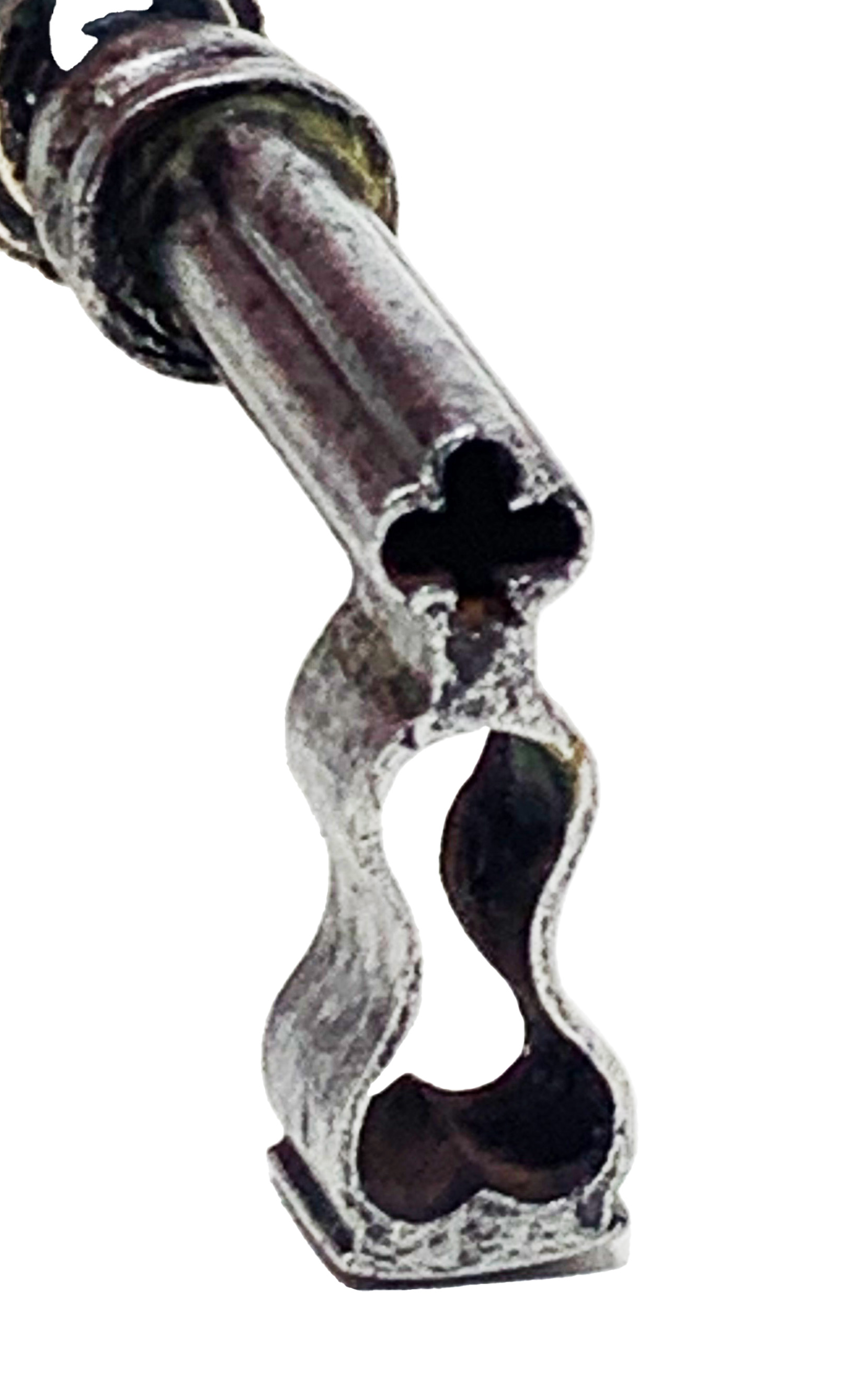 Key, the ring showing two chimeras in the round leaning against each other, the necks linked by a - Bild 3 aus 5