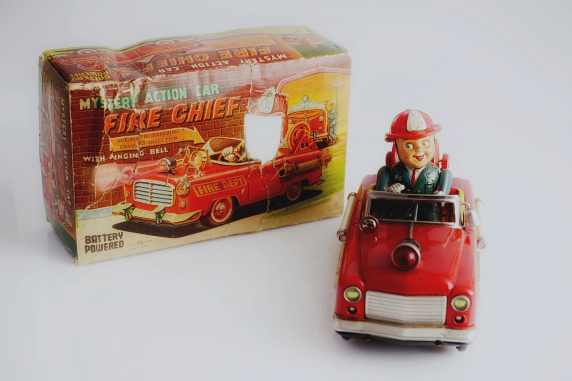 MYSTERY ACTION CAR, FIRE CHIEF, Japan 1950/60