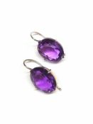 Amethyst Ohrgehänge