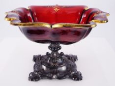 Biedermeier Aufsatzschale