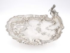 Silberne Prunkschale, um 1870