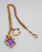 Chatelaine mit Anhänger, um 1900