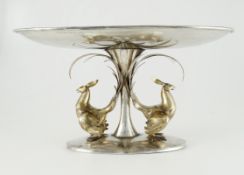 Große ovale Aufsatzschale, um 1930