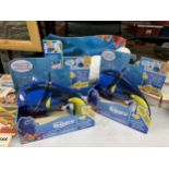 THREE NEW AND BOXED 'FINDING DORY' DISNEY FISH