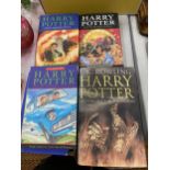 A COLLECTION OF HARRY POTTER BOOKS TO INCLUDE FOUR FIRST EDITIONS, HARRY POTTER AND THE HALF BLOOD