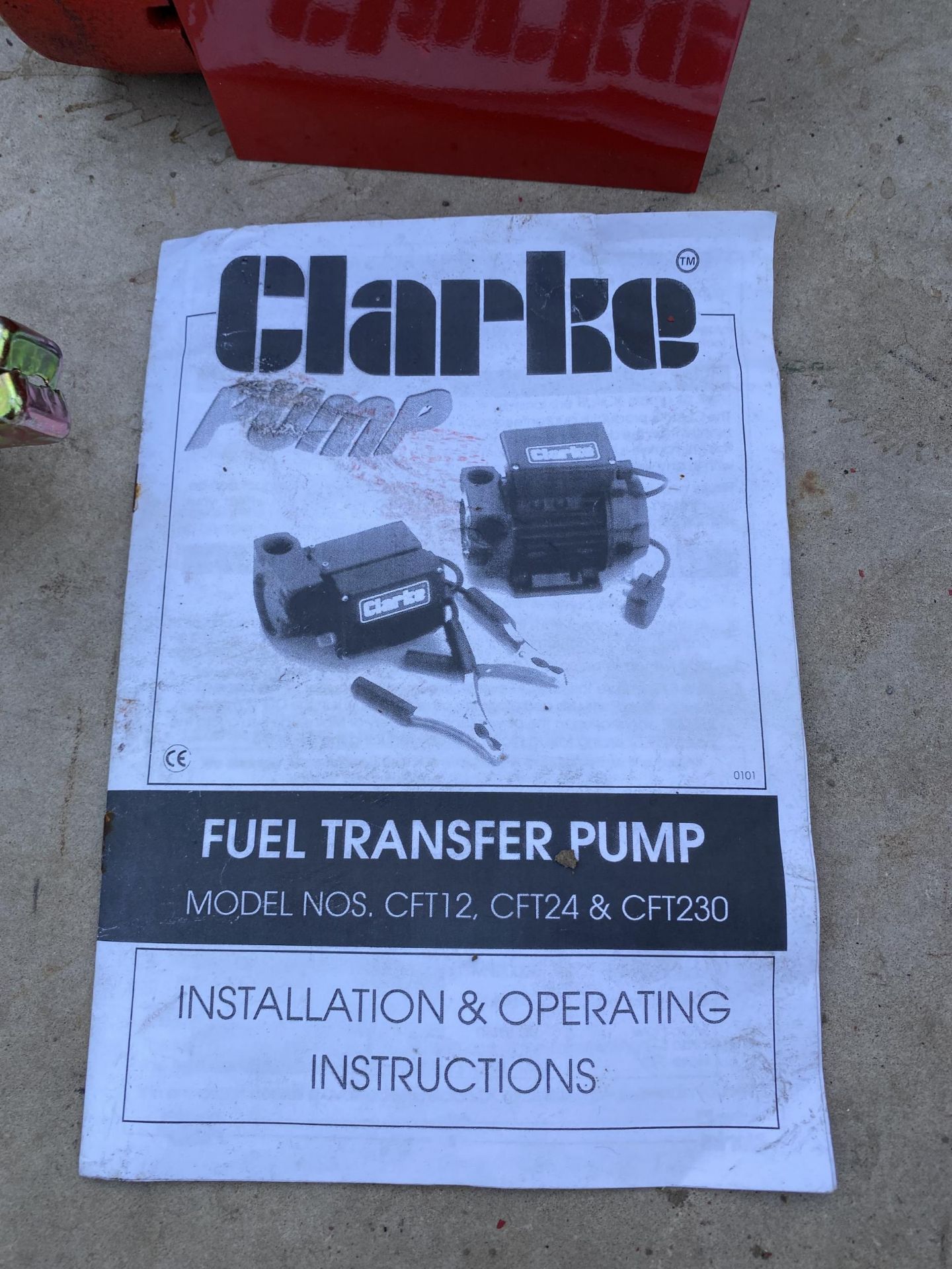 A CLARKE FUEL TRANSFER PUMP - Image 2 of 3