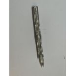 A HALLMARKED BIRMINGHAM SILVER 1907 TOOTHPICK