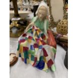 A ROYAL DOULTON FIGURE 'PATCHWORK QUILT' HN 1954 - A/F