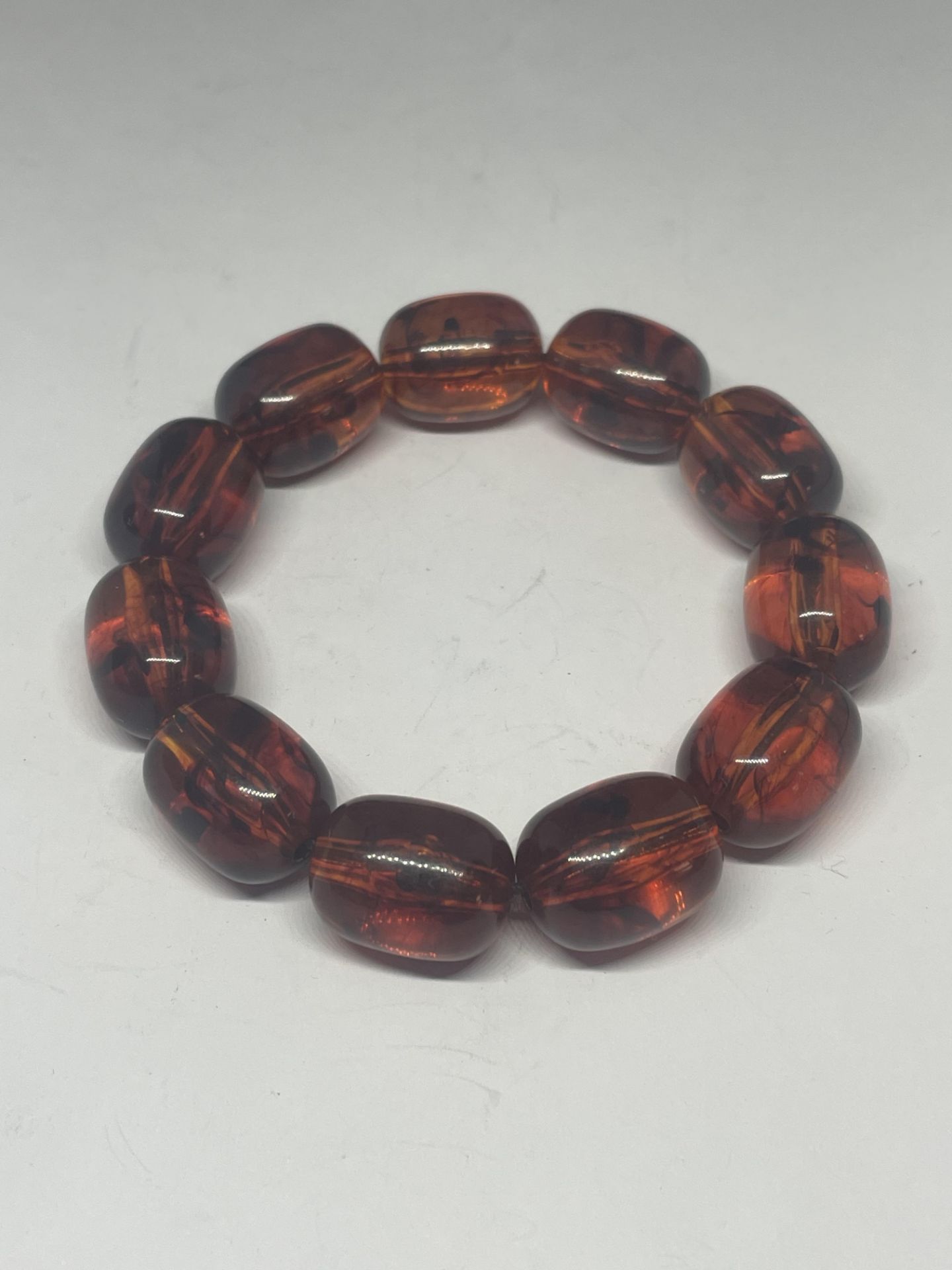 AN AMBER BRACELET