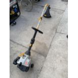 A RYOBI PLT2543Y 25CC PETROL ENGINE GRASS STRIMMER (NO STRIMMER HEAD)