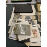 A LARGE QUANTITY OF VINTAGE PHOTOGRAPHS