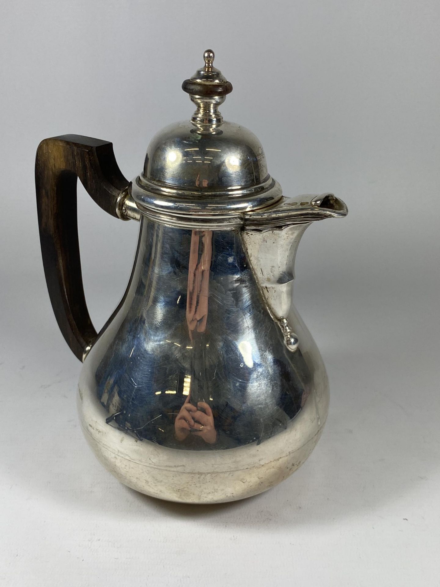 A SANBORNS MEXICO, STERLING .925 SILVER TEAPOT, HEIGHT 23CM, WEIGHT 904G