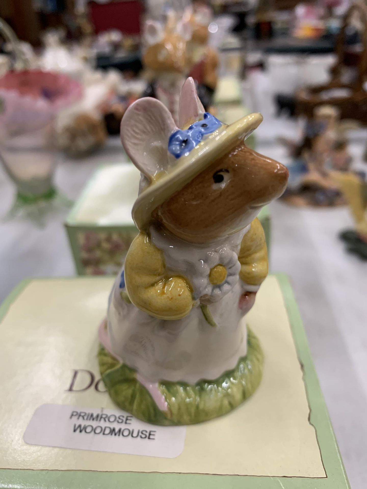FOUR ROYAL DOULTON BRAMLEY HEDGE FIGURES TO INCLUDE PRIMROSE WOODMOUSE, DUSTY DOGWOOD, LORD - Image 2 of 5