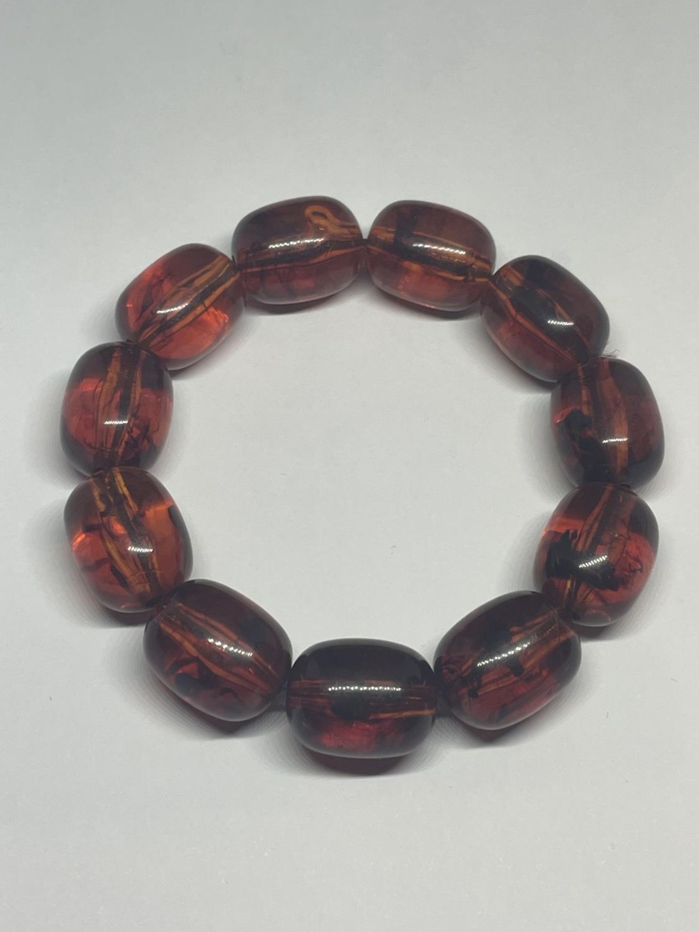 AN AMBER BRACELET