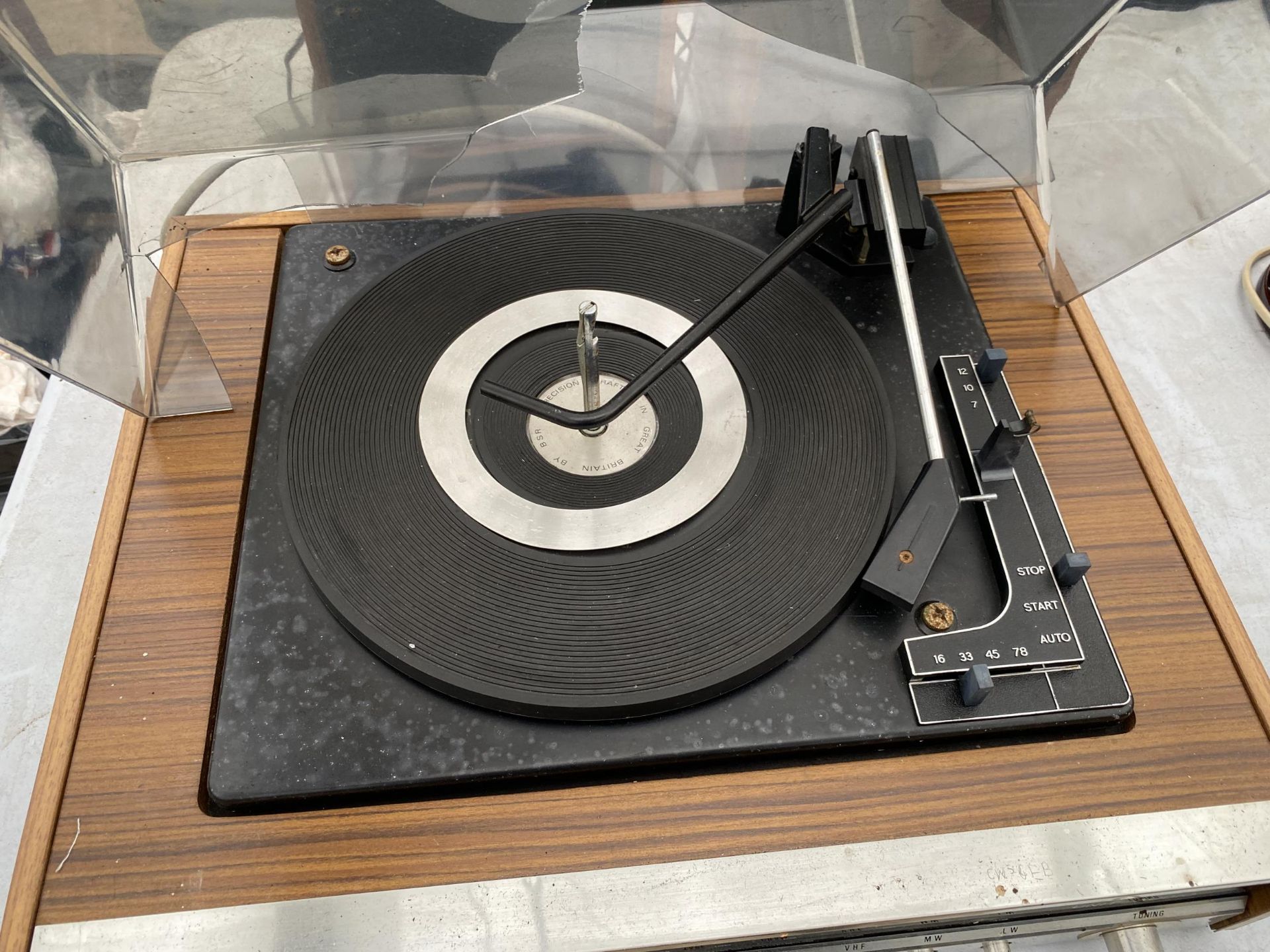 A FERGUSON RECORD PLAYER AND A PAIR OF WOODEN CASED SPEAKERS - Image 4 of 4