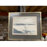 A FRAMED PRINT TITLED 'BERMUDA'