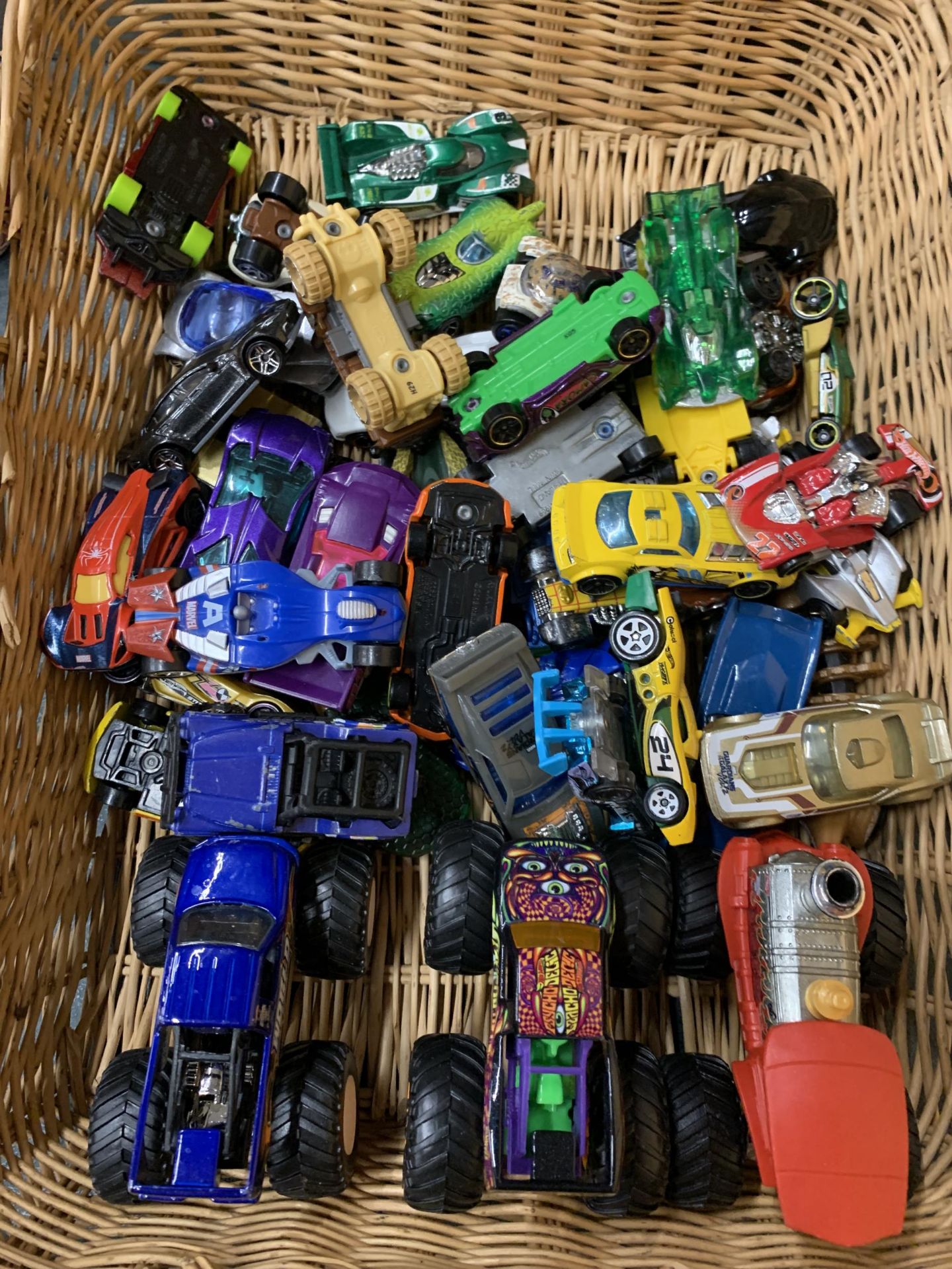 FORTY FIVE HOT WHEELS TOY CARS