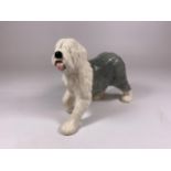 A ROYAL DOULTON GLOSS SHEEPDOG FIGURE