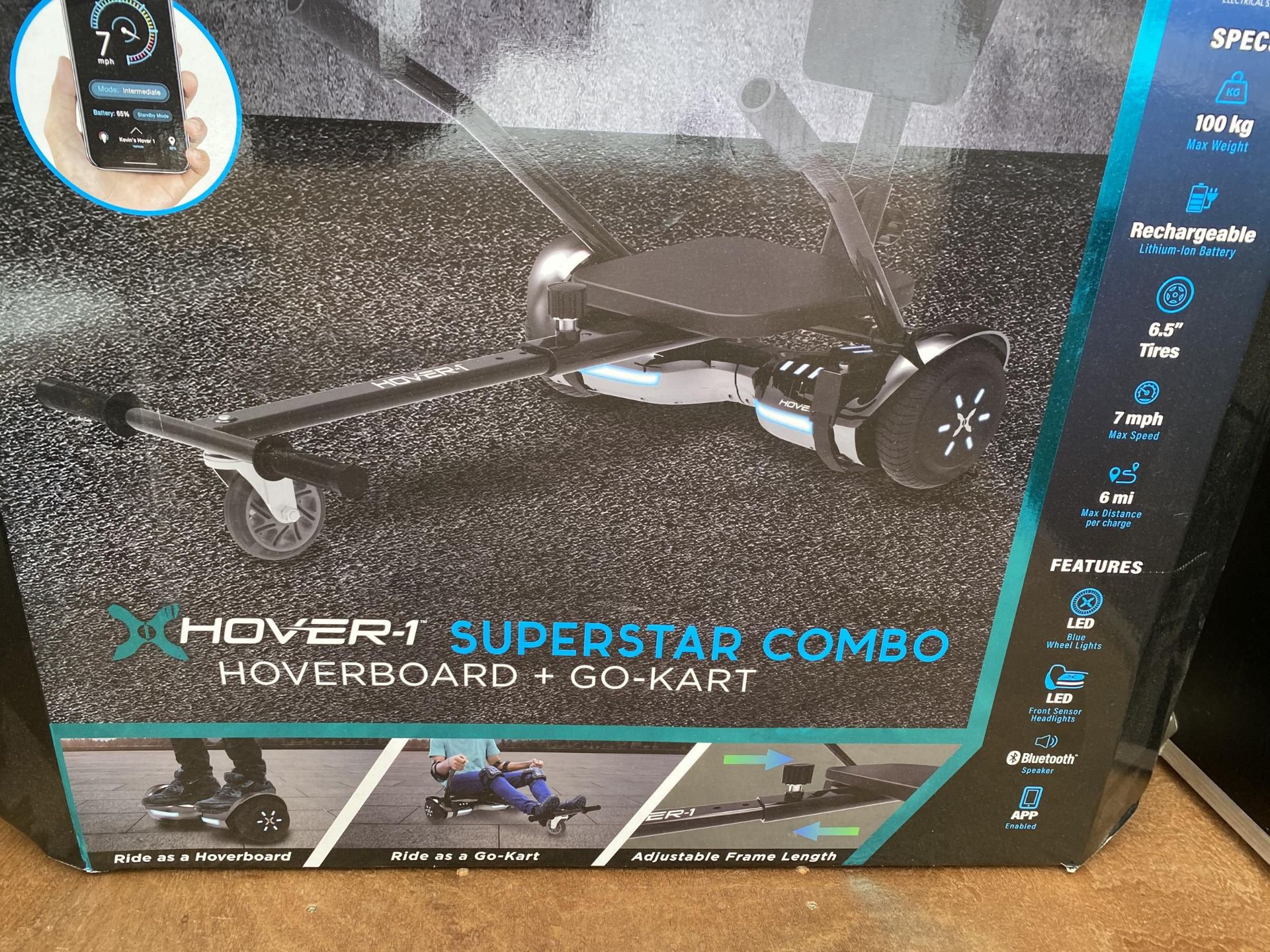 A PART COMPLETE HOVERBOARD AND GO-KART SET (MISSING THE HOVER BOARD) - Image 4 of 4