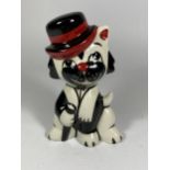 A LORNA BAILEY MOONLIGHT CAT FIGURE