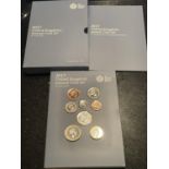 UK , ROYAL MINT , 2017 , ANNUAL COIN SET OF THIRTEEN . PRISTINE CONDITION