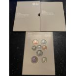 UK , ROYAL MINT , 2016 “DEFINITIVE COIN SET” , “TREASURE FOR LIFE” , EIGHT COINS . PRISTINE