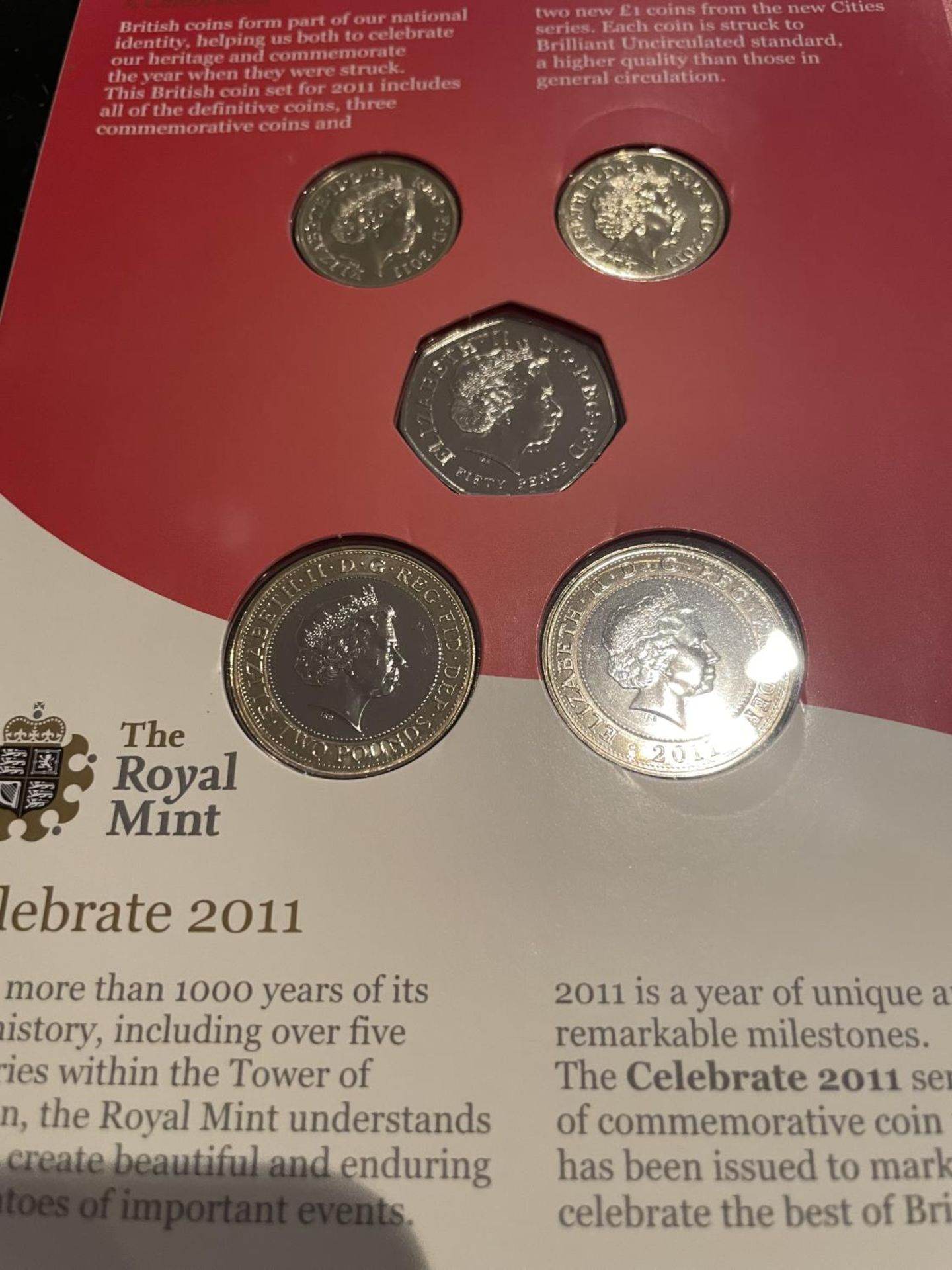UK , ROYAL MINT , 2011 , COINS OF THE YEAR . PRISTINE CONDITION - Image 4 of 5