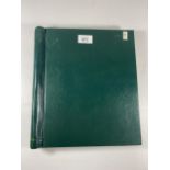 GREAT BRITAIN , THE GREEN WINDSOR ALBUM HOUSING A USED COLLECTION , QV