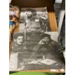 TWO VINTAGE PHOTOGRAPHIC PRINTS OF CHE GUEVARA