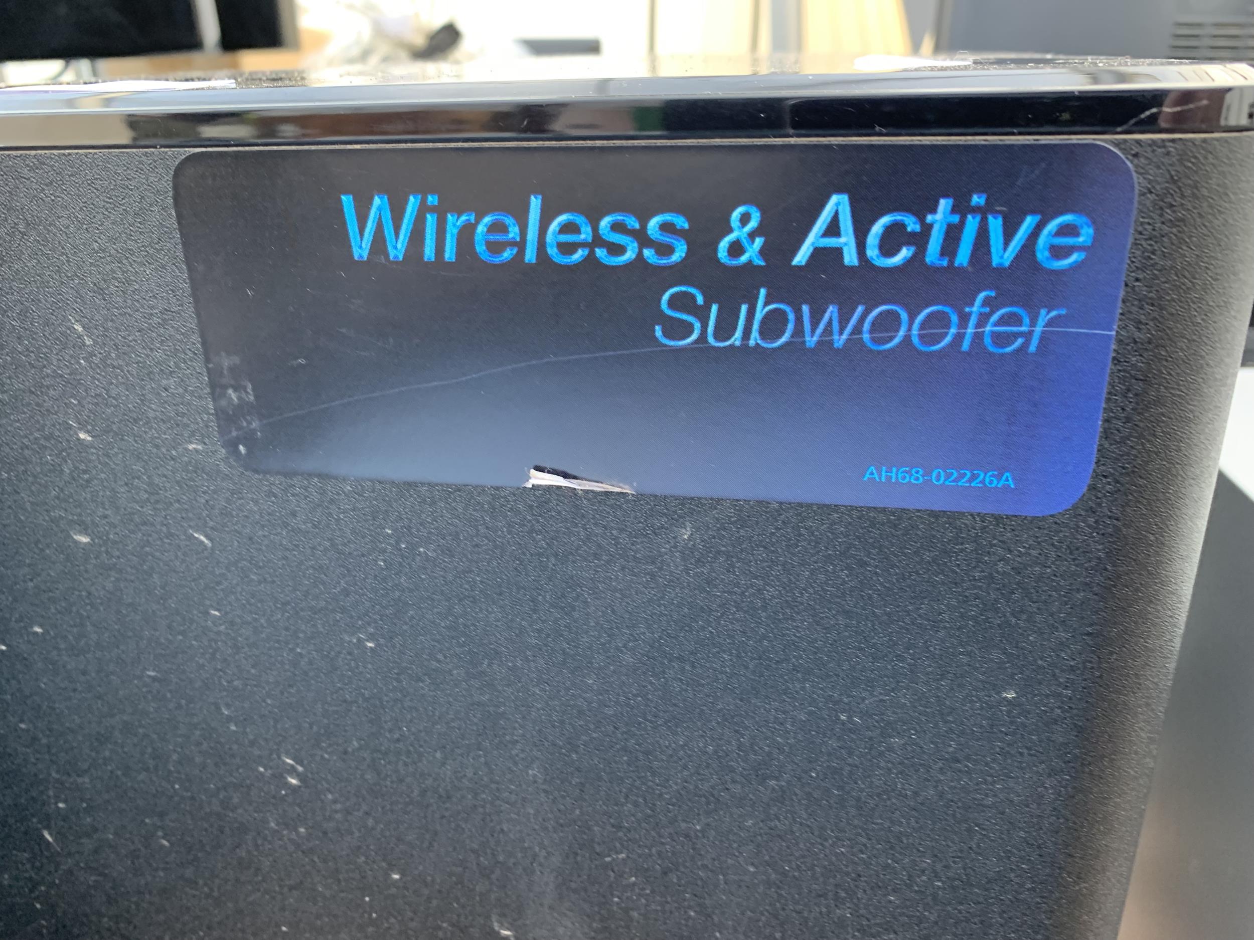 A SAMSUNG WIRELESS ACTIVE SUBWOOFER - Image 2 of 2