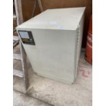 A LARGE CHUBB SAFE TO INCLUDE KEY