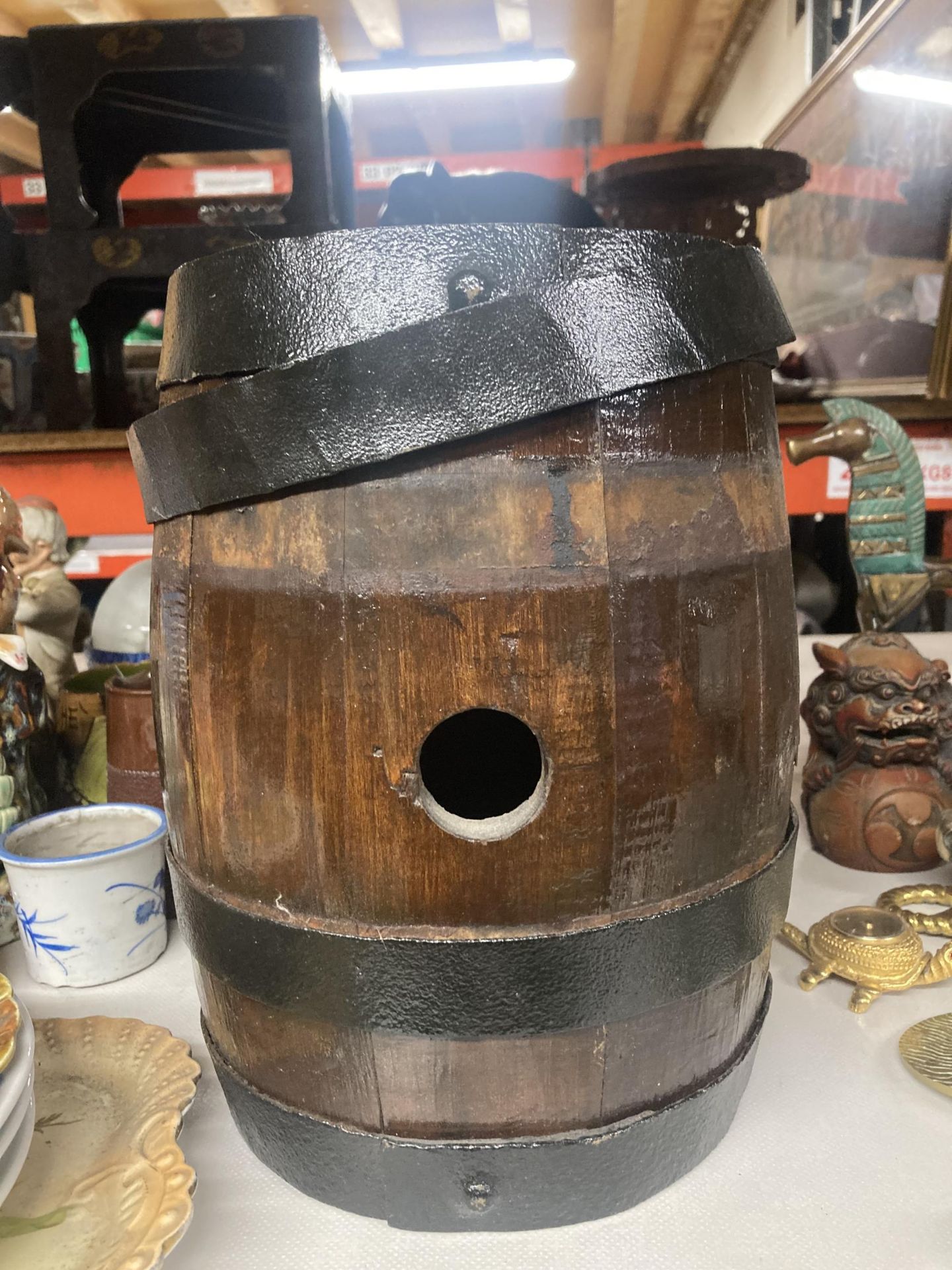 A VARNISHED BARREL