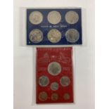 TWO COIN SETS - CROWNS OF GREAT BRITAIN & 1952-1977 SILVER JUBILEE SET