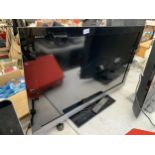 A SOINY 40" TELEVISION WITH REMOTE CONTROL