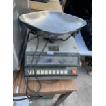 A SET OF RETRO/VINTAGE AVERY 1750 DIGITAL SHOP SCALES