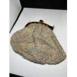 A VICTORIAN TORTOISE SHELL PURSE