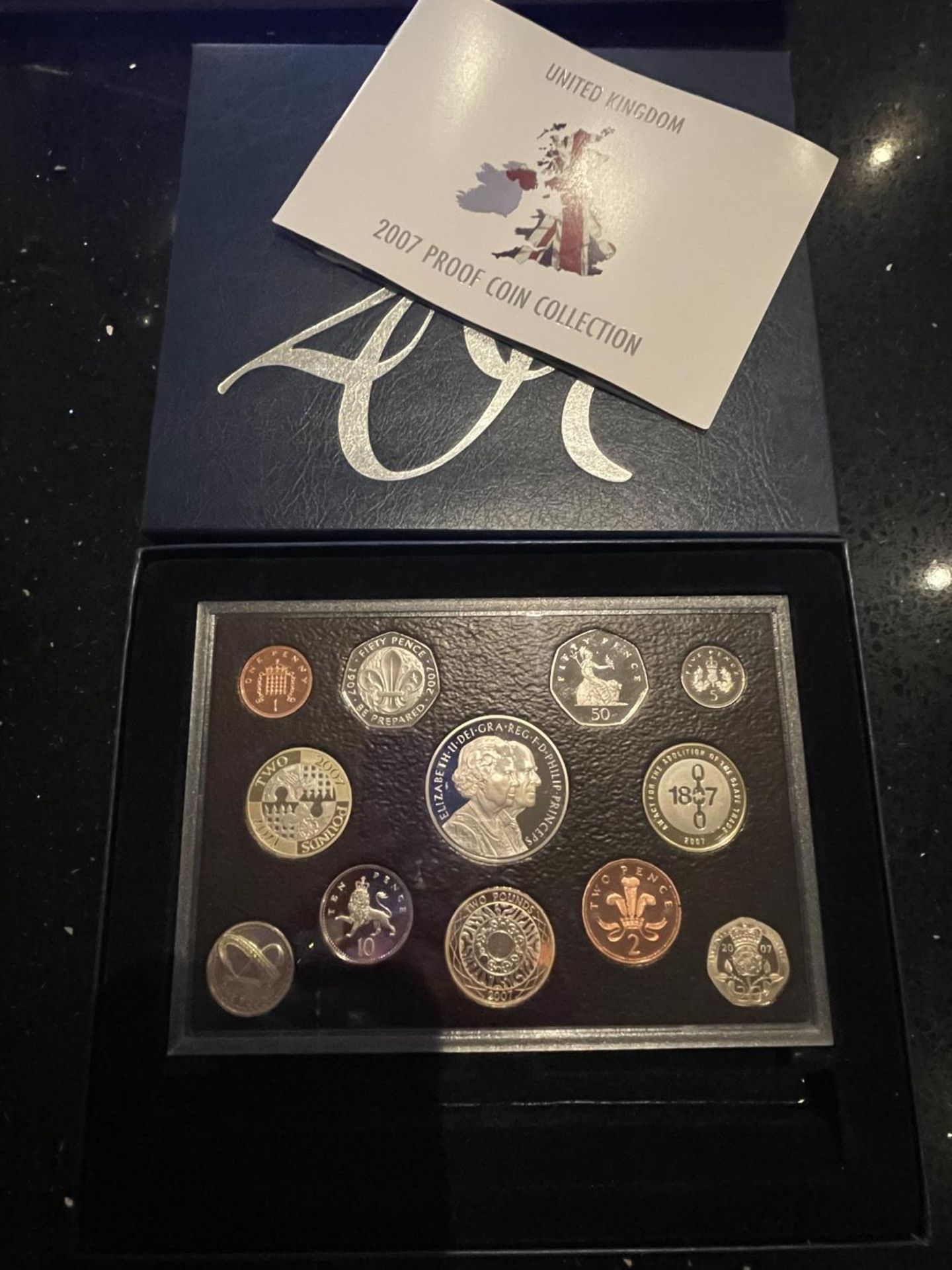 UK , ROYAL MINT , 2007 COIN COLLECTION . PRISTINE CONDITION