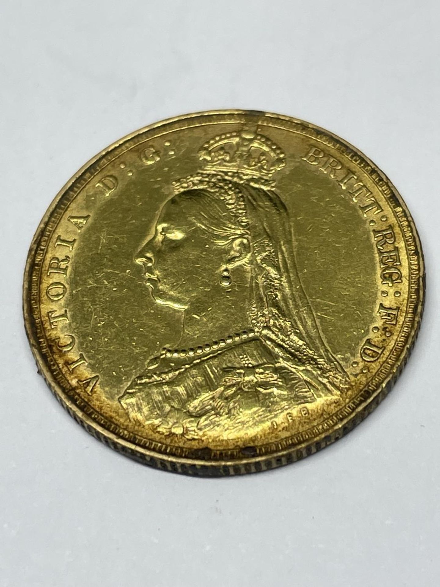 AN 1887 ELIZABETH I FULL SOVEREIGN