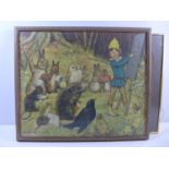 MARGARET TARRANT, COLOURED PRINT OF A FAIRY TALE SCENE, 44X53CM, FRAMED AND GLAZED, FURTHER PHOTO OF