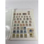 A COLLECTION OF G.B VICTORIAN & LATER STAMPS ON SHEETS