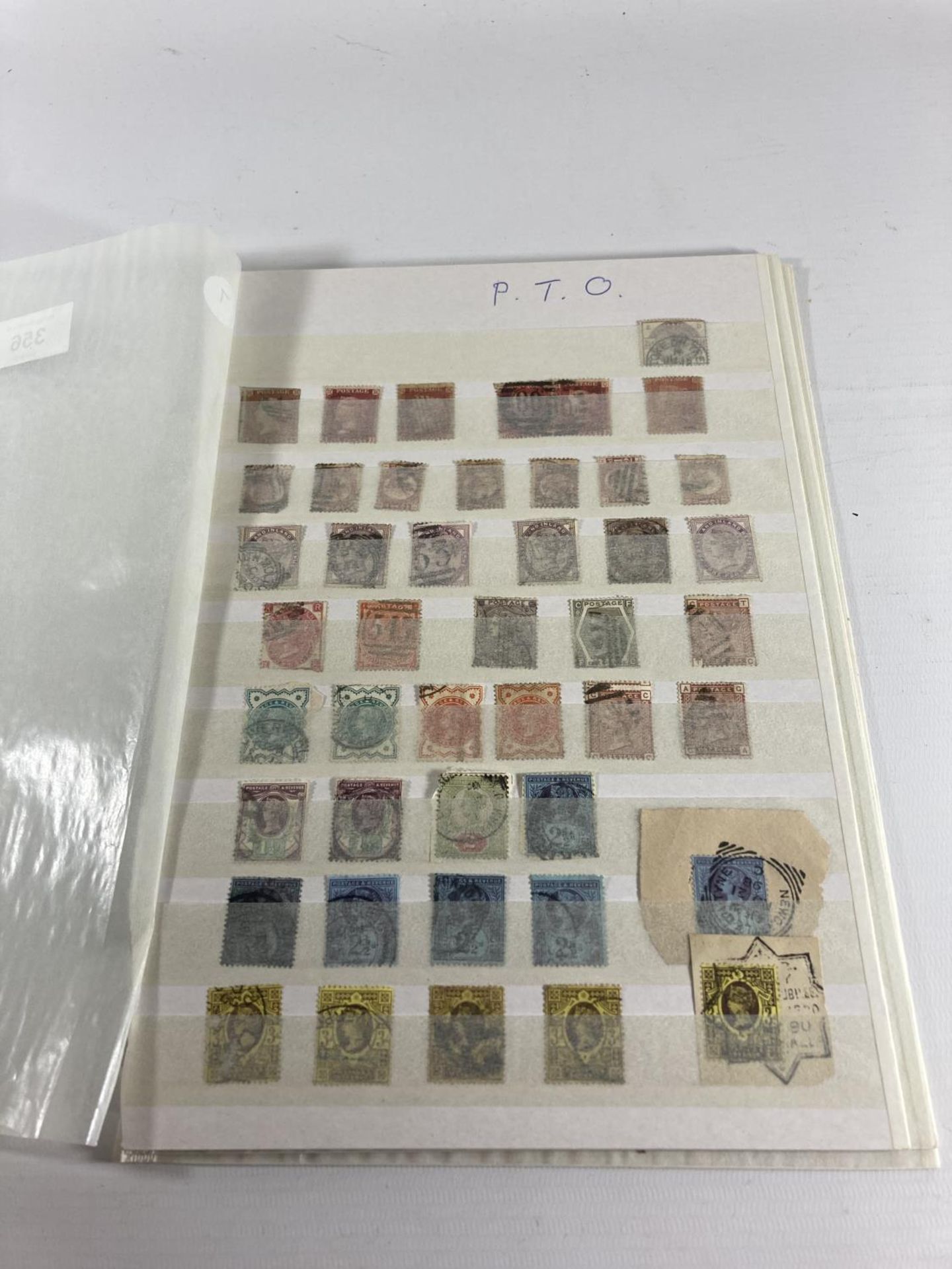 A COLLECTION OF G.B VICTORIAN & LATER STAMPS ON SHEETS