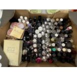 A LARGE QUANTITY OF COSMETICS TO MAINLY INCLUDE NAIL VARNISHES