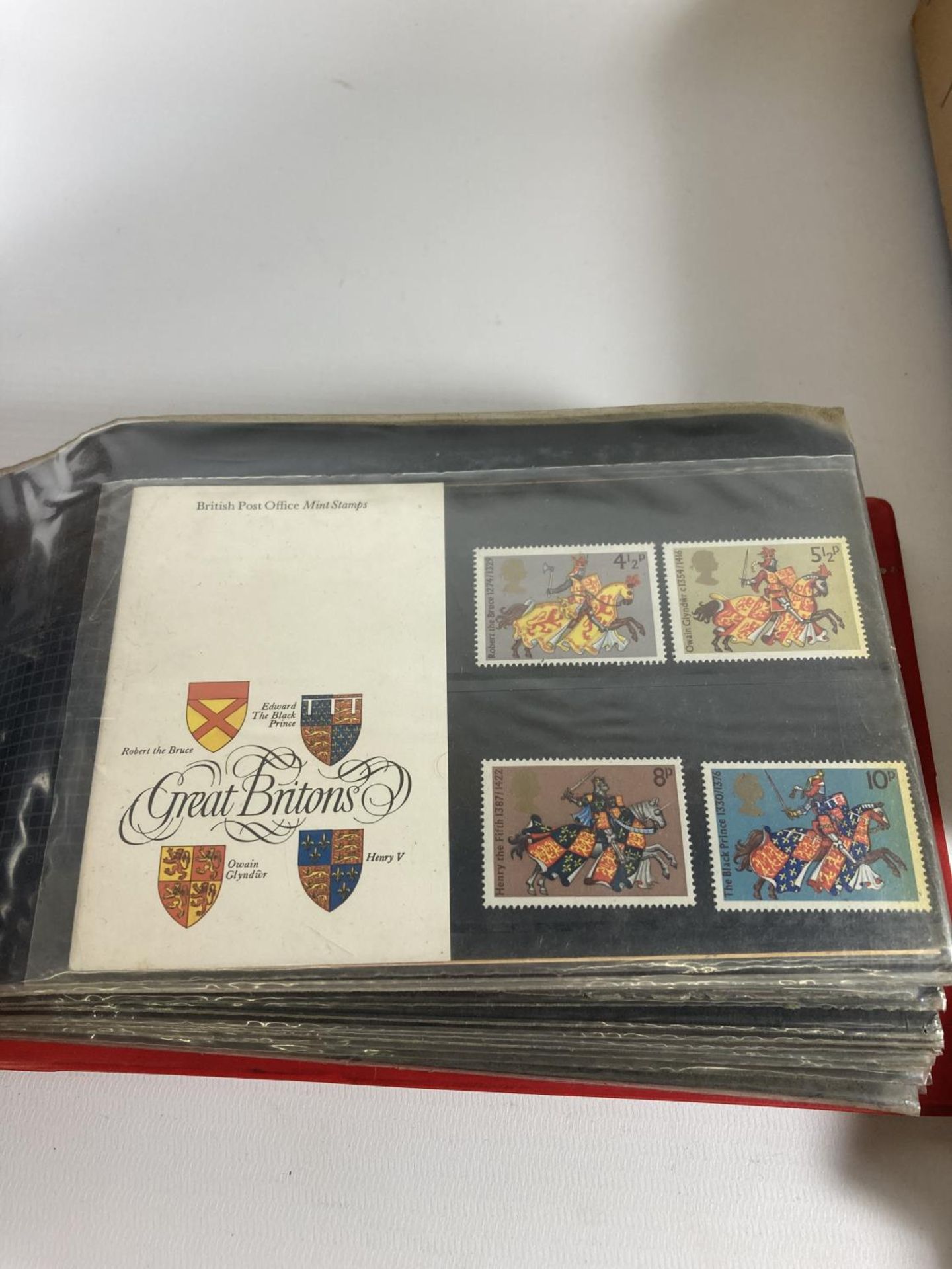 A LARGE MIXED LOT OF FIRST DAY COVERS, STAMP ALBUMS ETC IN CARRY CASE - Image 4 of 9